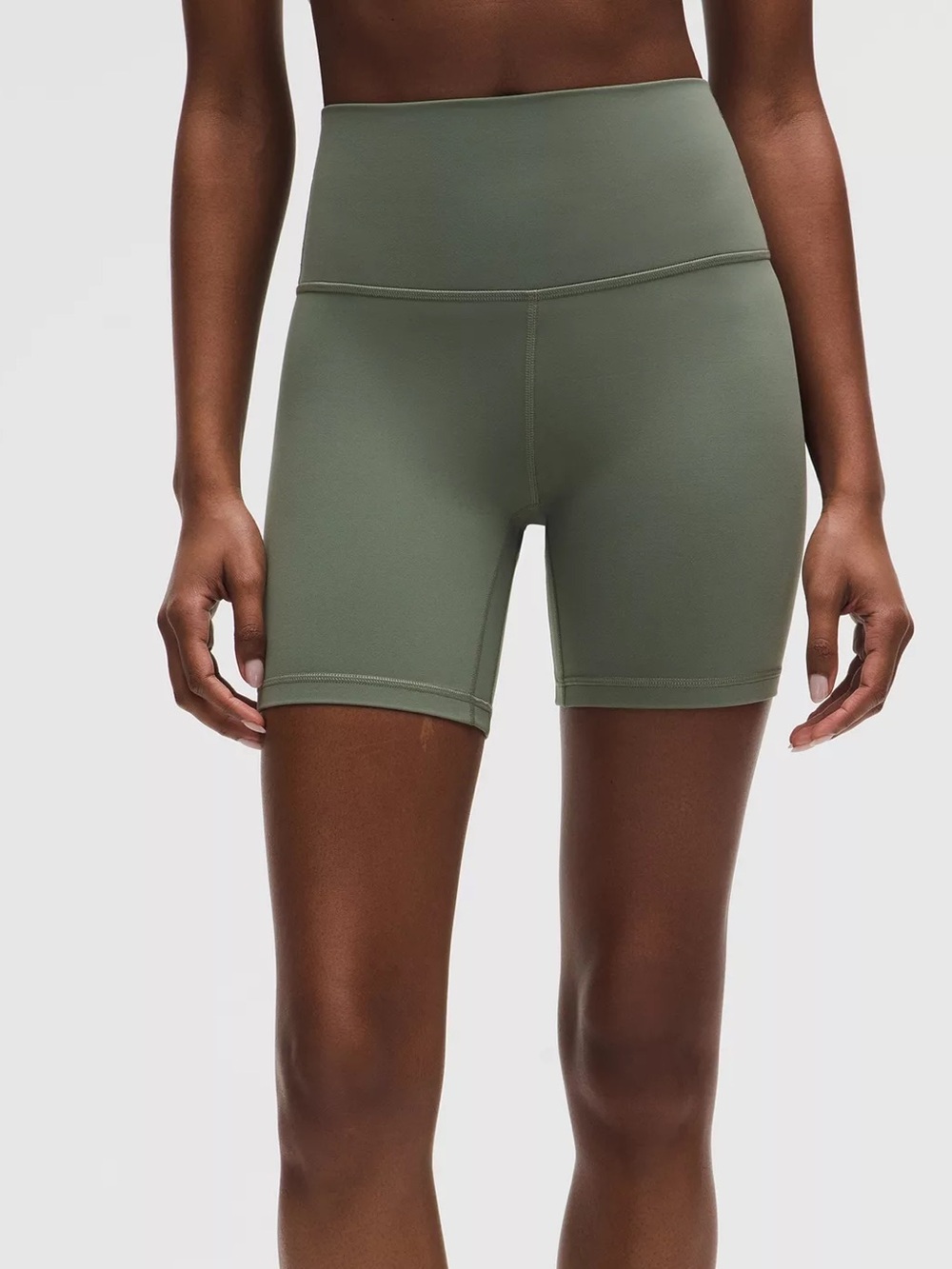 Lululemon Align High-Rise Biker Shorts Sage Green Size 2